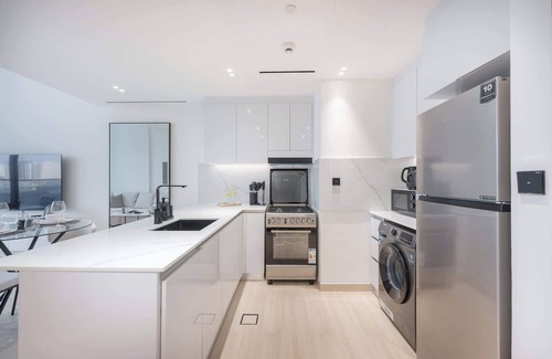 Jumeirah Village Circle Apartment | Awesome 1-Bedroom Apartment Perfect for 4 in JVC, Near to Dubai Miracle Garden