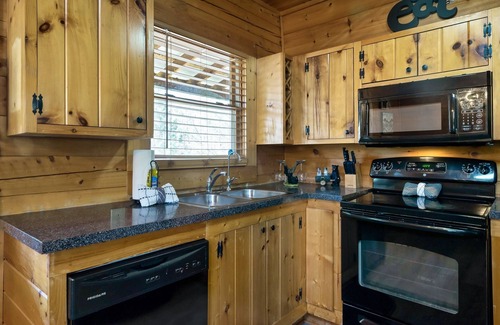 Sevierville Cabin | Awesome deals, King bed, Hot Tub, Private, Arcade, Real log cabin