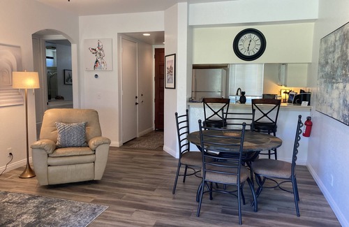 Palm Springs Condo | Awesome lake, golf course, mountain view Desert Princess Country Club condo!