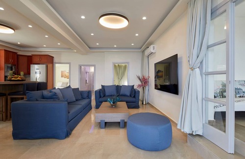 Perissa Villa | Awesome Santorini Villa | Bliss Cove Villa | 2 Bedrooms | Outstanding Sea Views.
