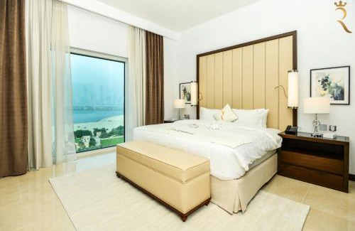 Abu Dhabi Apartment | Azure Crest 2BR - Ocean View Apartment Near Marina Mall