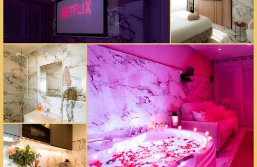 Gaillard Apartment | B Unique Appartement Jacuzzi I Cinéma