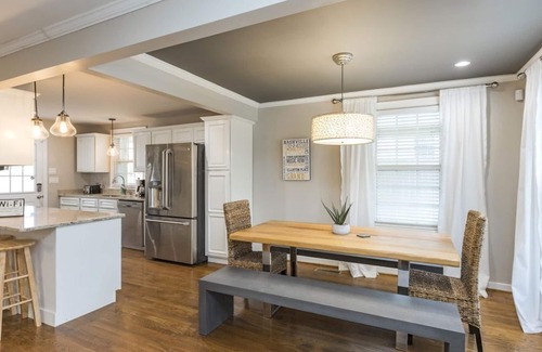 Oak Hill House | Backyard Oasis 4 Miles to Downtown! Hot Tub! Dog Friendly!