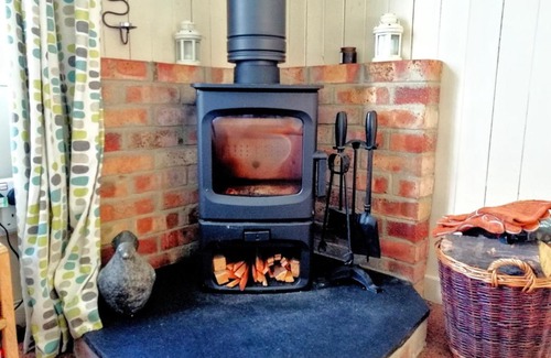 Burgh Island Ski Chalet | Badgers Den, a beautiful log cabin in a secluded valley close to the beach