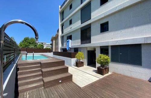 Sabaris Apartment | Baiona, playa Santa Marta, piscina
