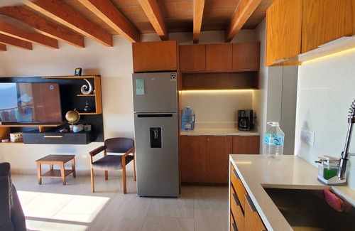 La Fonda Condo | Baja Getaway with sunset by the sea in beautiful Plaza del Mar, Rosarito
