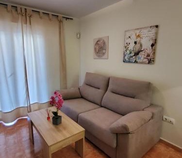 Vera Beach Apartment | BAJO en PRIMERA LÍNEA de VERA-PLAYA con piscina privada!