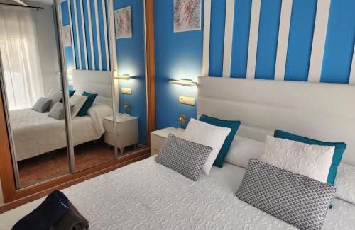 Vera Beach Apartment | BAJO en PRIMERA LÍNEA de VERA-PLAYA con piscina privada!
