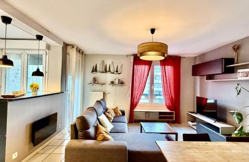 Charpennes - Charmettes Apartment | Balcon Jubin