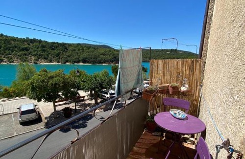 Bauduen Apartment | balcon sur le lac
