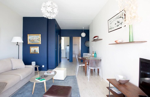 Cassis Apartment | Balcony overlooking the sea Terrace with sea view