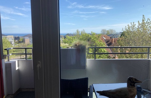 Dahme Apartment | Baltic Sea view from the "Möwennest" in Haus Berolina