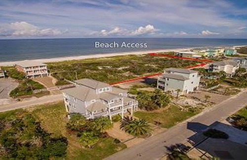 Cape San Blas House | Barefoot Escape - Private Pool & Beautiful Yard