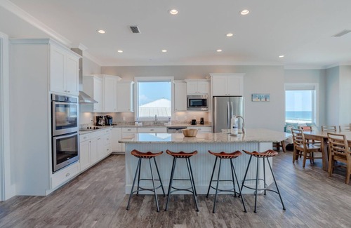 Fort Morgan House | Barefoot - Luxury Beachfront, Private Pool, Elevator