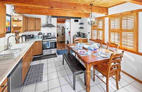 Big Bear City House | Barker Cottage: Hot Tub, Shuffleboard, Firepit