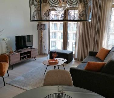 Ostend Apartment | Bartine - modern and spacious flat near the sea, free parking space