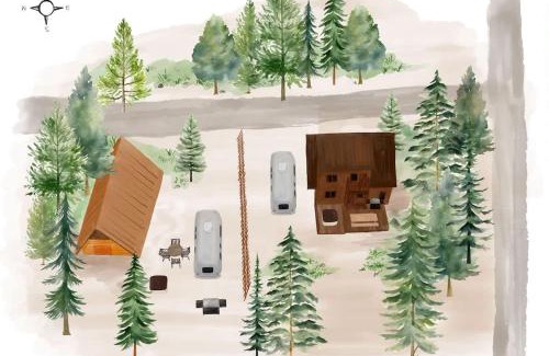 Welches House | Basecamp Compound - Hot Tubs & Highland Cows