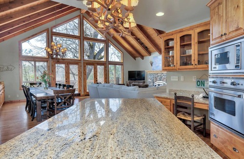 Bass Lake House | Bass Lake Beauty! 4 BDR Sleeps 16 with Lakefront Views and Large Game Room