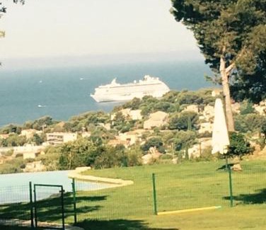 Six-Fours-les-Plages Villa | Bastide vue mer panoramique