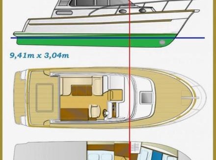 Lorient Boat Rental | Bateau 4 à 6 pers hyper centre Lorient