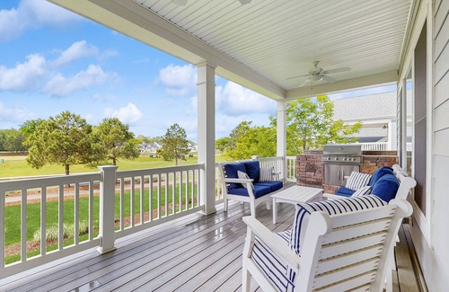 Bayside House | Bayside Resort house w/basketball court, private gas grill, tennis court
