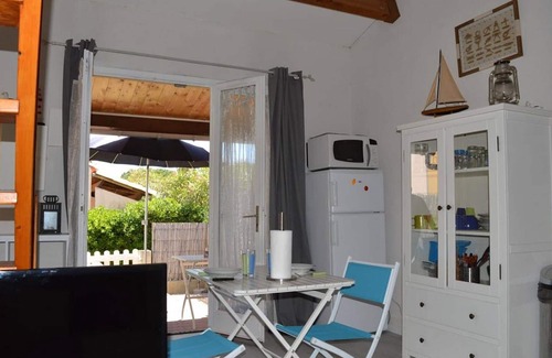 Saint-Pierre-la-Mer Apartment | Beachside Studio with Mezzanine, Pool, Tennis, 800m to Beach - 4 Guests, Pet-Friendly