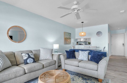 Caswell Beach Condo | Beach Birds: Oceanfront Condo with Excellent Views