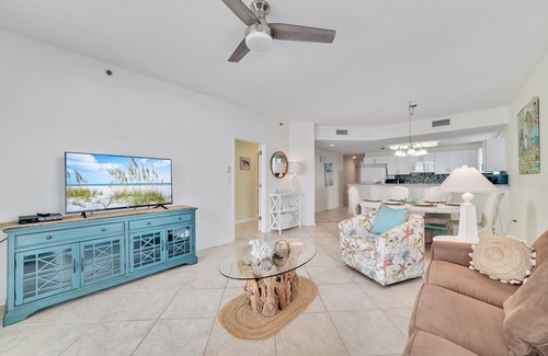 Fort Morgan Condo | Beach Club C1001 Beachfront Sleeps 8 | Large Balcony| Full Service Resort Style