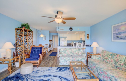Surf City Condo | Beach condo with pool, sundecks, outdoor showers & direct beach access