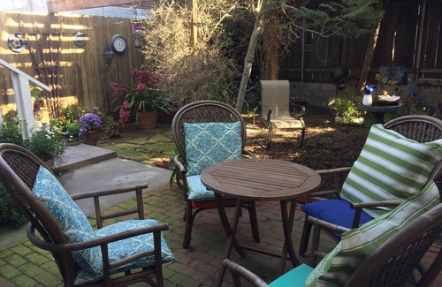 Oceano Cottage | Beach Cottage with Hummingbirds Galore