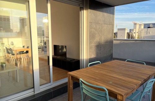 Sant Adria de Besos Apartment | Beach & Culture Barcelona Port Forum Penthouse Apartment