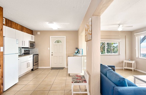 Englewood Apartment | BEACH FRONT unit 8 ground floor - STEPS FROM THE OCEAN