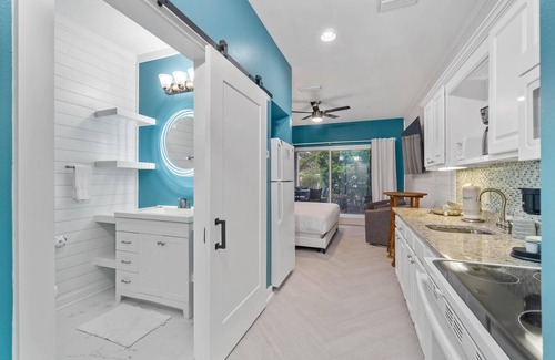 Rosemary Beach Condo | "Beach Happy 30A" #100 Studio Sleeps 2
