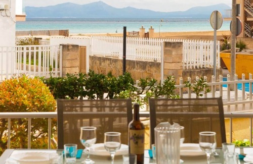 Port d'Alcudia House | Beach Townhouse with Terraces