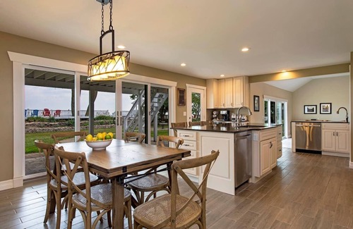 Sandusky House | BeachFront 5BD Steps to Cedar Point Private Beach