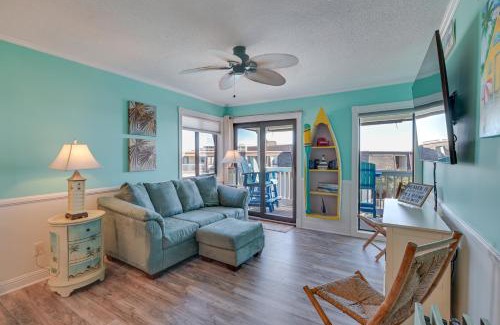 Myrtle Beach Apartment | Beachfront Condo with Resort Perks in Myrtle Beach!
