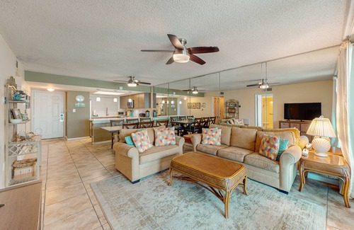 Orange Beach East Condo | Beachfront Escape w/Free WiFi, Central A/C, Gulf Views, Shared Pools, & Tennis
