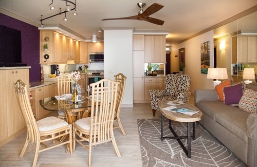 Kihei Condo | Beachfront Paradise! Updated, Fresh and Ready for your tropical getaway.