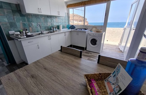 Telde Apartment | Beachfront penthouse in Tufia - Eco retreat with panoramic views