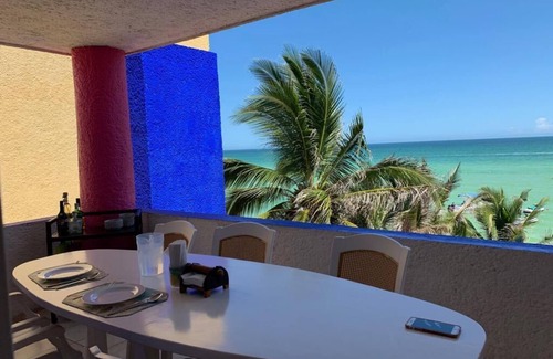 Chicxulub Puerto Apartment | Beachfront penthouse apartment on Chicxulub/Progreso