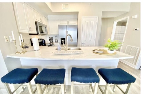 West Panama City Beach Condo | ☀️Beachfront-Pool+Hot Tub-Fab Amenities-Celadon 405☀️