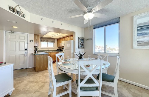 New Smyrna Beach Condo | Beachfront, Pool, BBQ & Game room! Extra Windows = More Light & More Views
