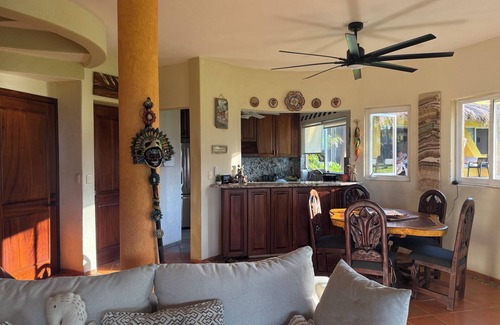 Ixtapa - Zihuatanejo Villa | Beachfront Villa with wifi, Infinity Pool, 60 steps to the Beach!