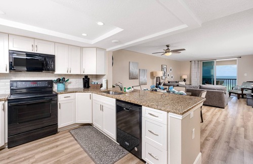 Indian Shores Condo | Beachfront w/Spectacular Views! ~ Pool/Hot Tub OPEN, Grills, FREE Activities~504 Sandcastle III