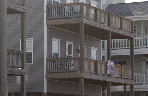 North Topsail Beach House | BeachPlease steps away from beach and sound!