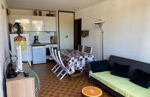 Port Leucate Apartment | Beachside 2BR Apartment with Parking & Terrace, Sleeps 5, Pet-Friendly, Steps to the Sea