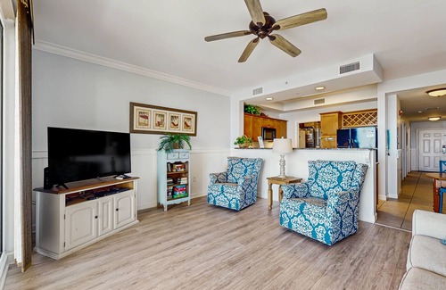 Fort Morgan Condo | Beachside Condo in Prime Location w/Free WiFi, Shared Pool & Hot Tub, Central AC