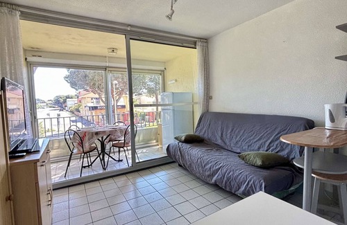 Argeles Plage Apartment | Beachside Studio with Pool, Parking & Balcony - Argelès-sur-Mer