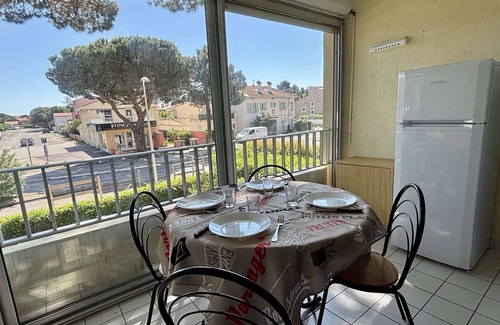 Argeles Plage Apartment | Beachside Studio with Pool, Parking & Balcony - Argelès-sur-Mer