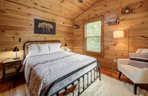 Blue Ridge Cabin | BearLUX Lodge at Blue Ridge + Hot Tub, Sauna, Gym!